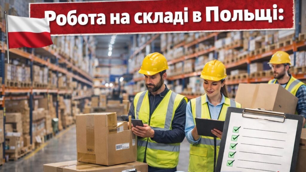 Робота на складі в Польщі: скільки платять, які вимоги та графік змін