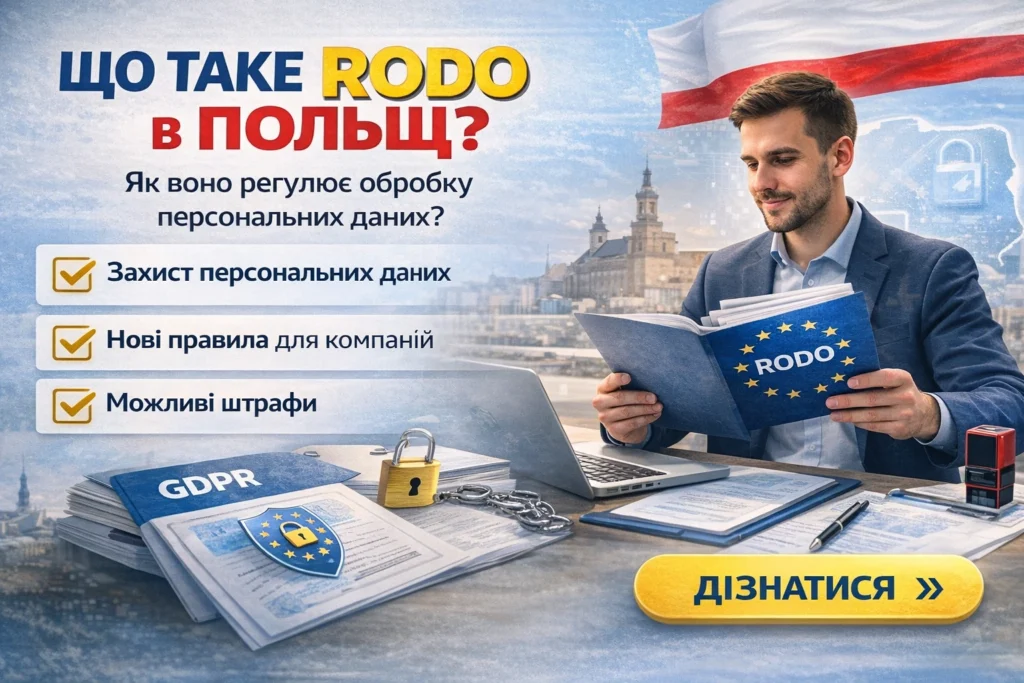 Що таке RODO в Польщі і як воно регулює обробку персональних даних?
