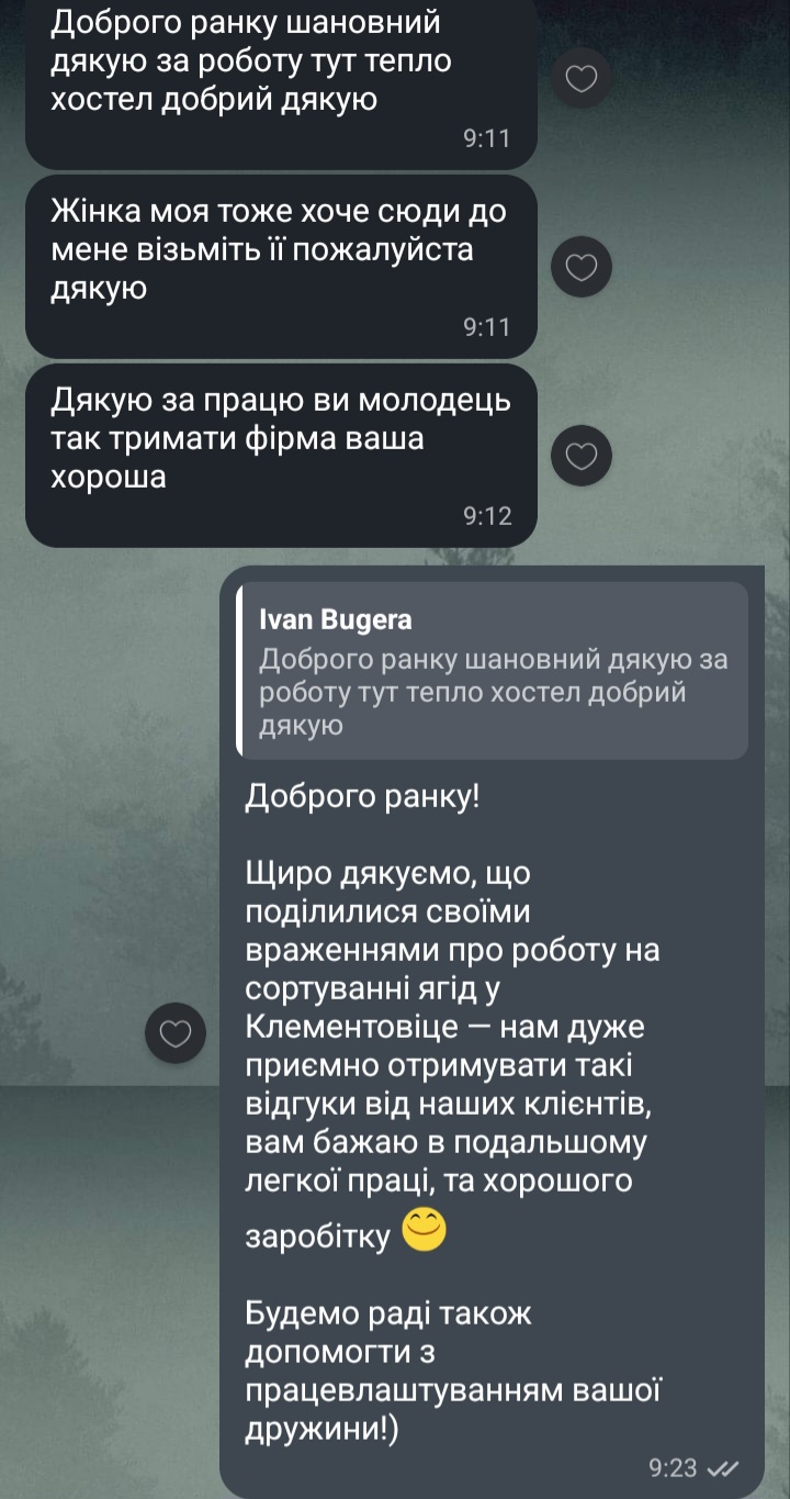 Відгук (скріншот)